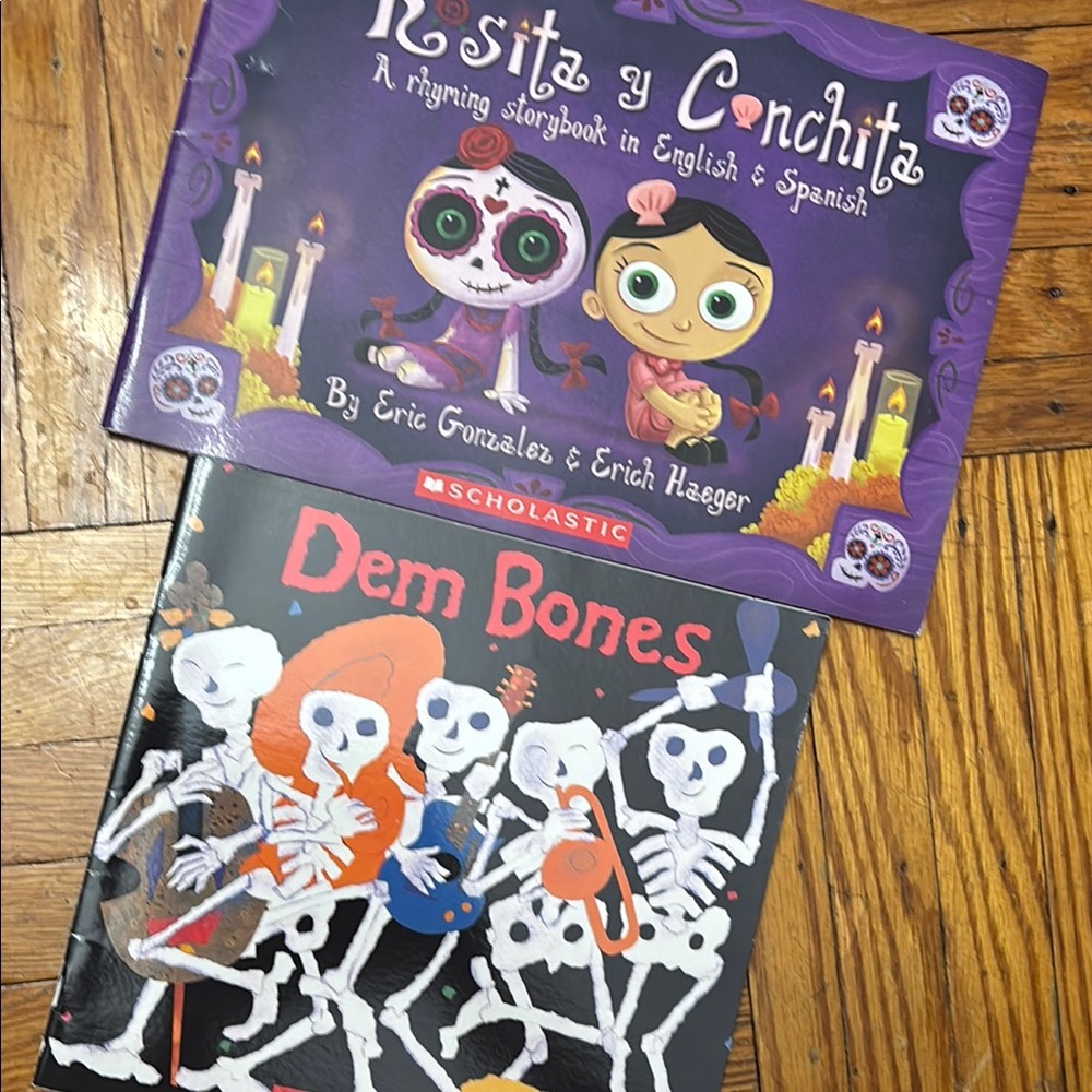 Bilingual Storybook and Skeleton Book Set